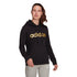 Felpa con cappuccio nera adidas Essentials Logo, Abbigliamento Sport, SKU a711000067, Immagine 0